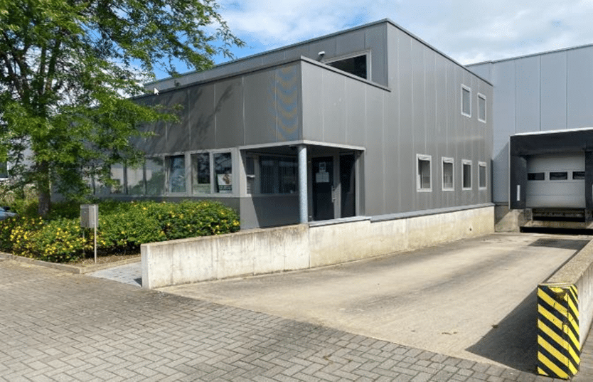 Las oficinas y el espacio de trabajo de Easy Conveyors en Tienen (Bélgica).