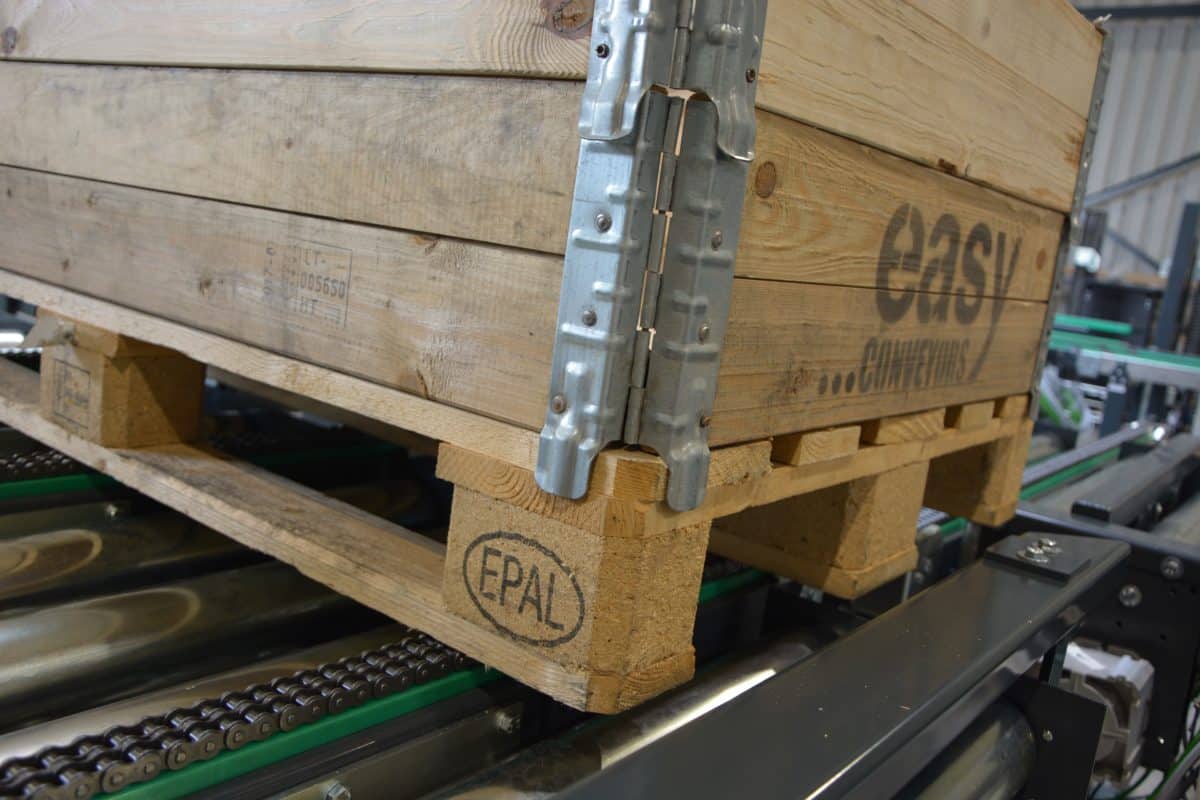 Conveyor systems for pallets - Easy conveyors