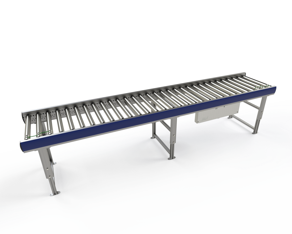 Roller Conveyors To Transport Crates, Boxes, Polybags And Pallets