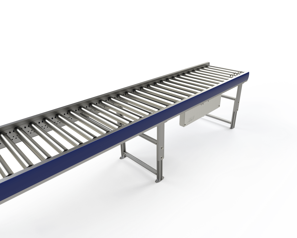 RCB Roller Conveyors to build your ideal transport system